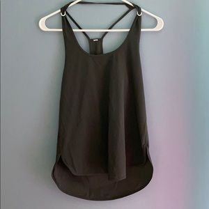 lululemon grey gray tank top size 4